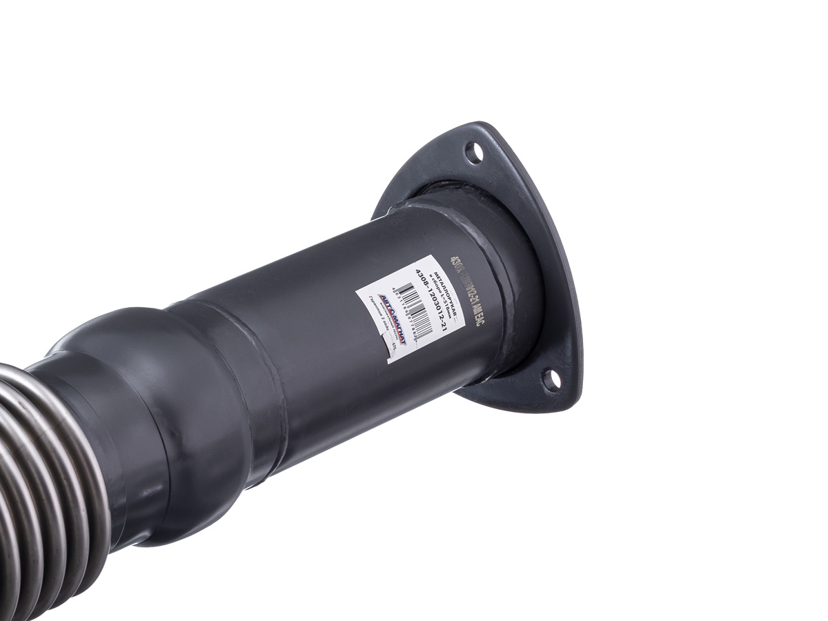 4308-1203012-21 (АМ) Металлорукав КАМАЗ-ЕВРО в сборе L=518мм (6)