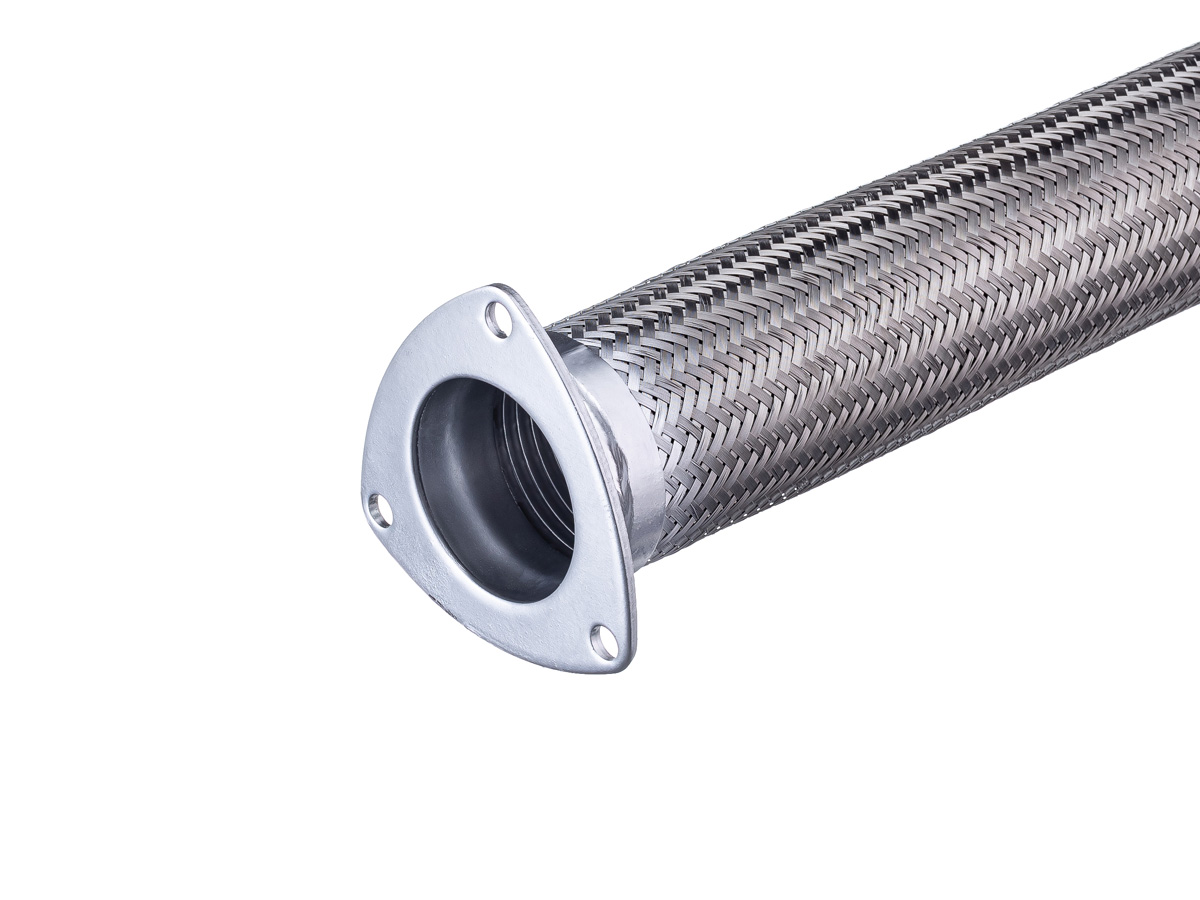 509-1203024-10 (АМ) Металлорукав МАЗ-509, КРАЗ в сборе в оплетке L