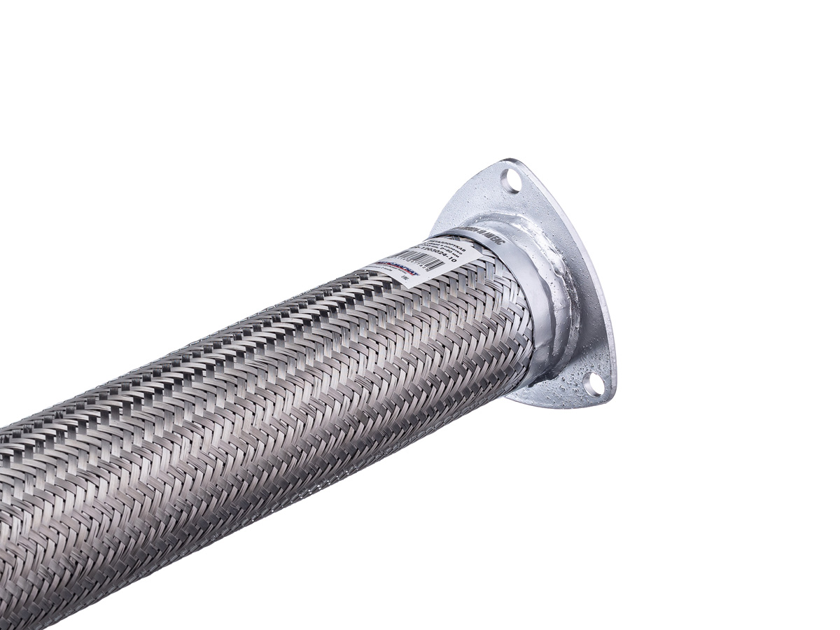 509-1203024-10 (АМ) Металлорукав МАЗ-509, КРАЗ в сборе в оплетке L