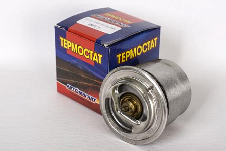 ТС107.1306100-06 (АМ) Термостат МАЗ,КРАЗ,УРАЛ,автобусы МАЗ,ЛАЗ с дв ЯМЗ-236,238,240, 80°С(норм.100)