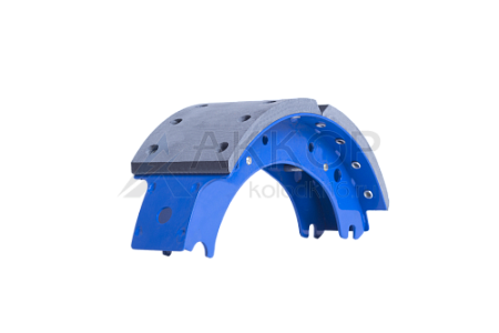 Колодка тормозная 140 мм ЗИЛ-4331( без ролика) задняя (шт.) 4331-3502090 (АККОР)