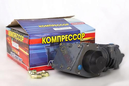5320-3509015-10 (АМ) Компрессор 2-х цилиндровый КамАЗ 275 л/м (2)