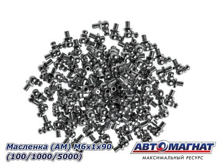 Масленка М6х1х90 (100/1000/5000) (АМ)