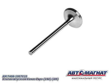 AM.7406-1007010 Клапан впускной Камаз Евро (160) (АМ)