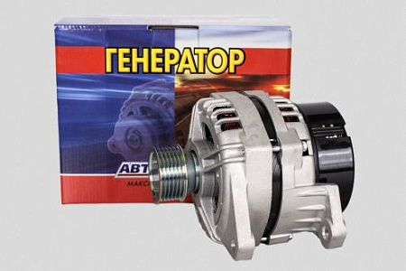 4242.3771-03 Генератор (28В/80А)УРАЛ, МАЗ дв.ЯМЗ 236, 238 Евро-3 28В/80А поликлиновой шкив, (АМ) (4)