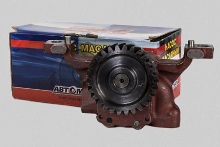 260-1011020 Насос масляный Д-260 в сборе МТЗ-1221 (6) (АМ)