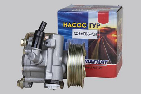 409000-3407008 Насос ГУР (ЗМЗ) (8) (АМ)