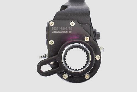 54321-3502135 (АМ) Рычаг регулировочный МАЗ н/о, задний левый, узкий  шлиц (эвольвент) (10)