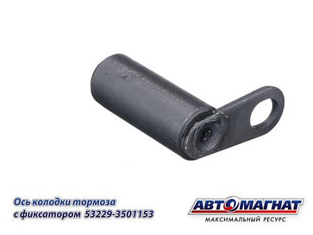 53229-3501153 (АМ) Ось колодки тормозные  с фиксатором Камаз-53229,65115 (DNP2009) (10)