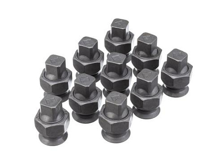 3307-3101046 L Футорка колеса + гайка левая в сборе  ГАЗ 3307, 53, 3309, ЗИЛ 130, 131 (10/50/200)