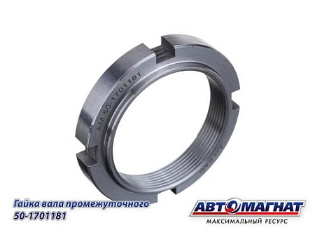 50-1701181 (АМ) Гайка МТЗ вала промежуточного (KFJ-8009-1)