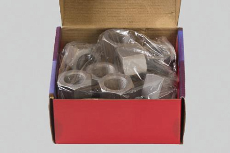 375059 (АМ) Гайка стремянки рессоры задней М27х2х30 (20/100)