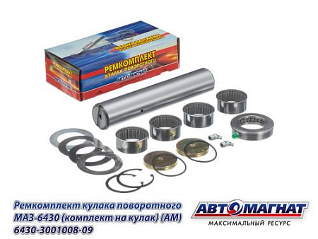 6430-3001008-09 Ремкомплект кулака поворотного МАЗ-6430 (комплект на кулак) (АМ)