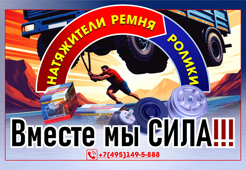 НАТЯЖИТЕЛИ РЕМНЯ и РОЛИКИ